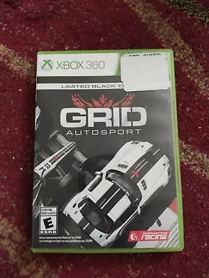 GRID Autosport -- Limited Black Edition (Microsoft Xbox 360 2014) • $13.45