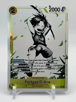 ST13-010 C Parallel Ace The Three Brothers' Bond ST13  ONE PIECE  ENGLISH ALT • $1.25