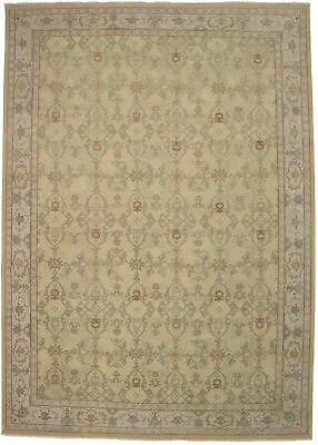 Muted New Antique Washed-out Large 10X14 Hand Knotted Oriental Rug Decor Carpet • $1905