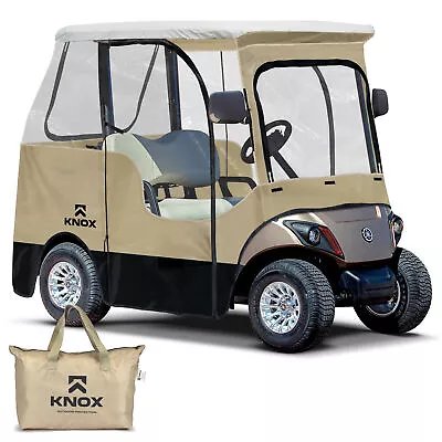 KNOX 2 Person Golf Cart Rain Cover 69  600D Yamaha Golf Cart Accessories • $87.99