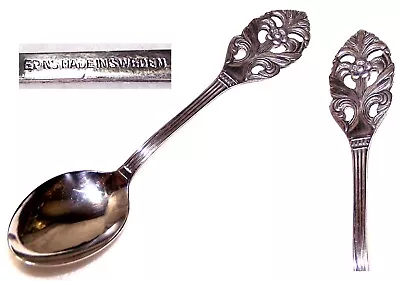 Vintage EPNS Silver Made In SWEDEN Demi DEMITASSE Spoon 4” Excellent Condition • $15.26