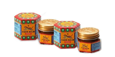 Tiger Balm (Red) Super Strength Pain Relief Ointment 21ml (pack Of 3 Jars ) • $16.08