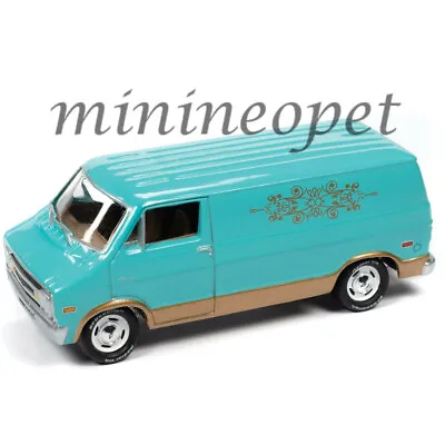 Johnny Lightning Jlsp167 B 1976 Dodge Tradesman Van 1/64 Custom Mint Green • $6.80