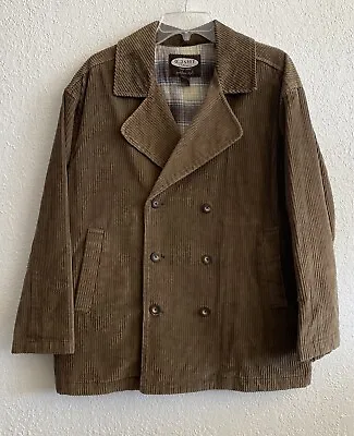 Old Navy Vtg Brown Corduroy Coat Jacket Outdoor Style Unisex XS Womens Mens 90's • $21