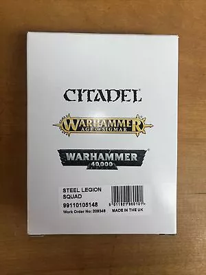Warhammer 40k Imperial Guard OOP Steel Legion Metal NIB • $80