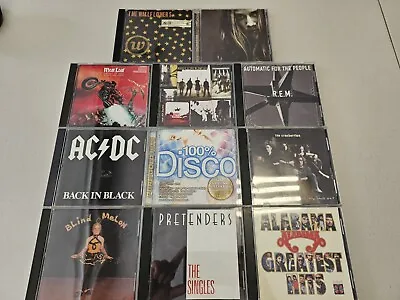 11 Music CD LOT Great Cond- Cranberries AC/DC Meat Loaf Sheryl Crow Alabama • $18.88