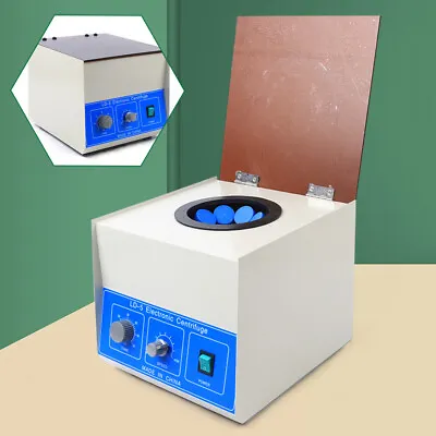 50 Ml × 8 Electric Centrifuge Medical Lab Benchtop Centrifugal Separator Machine • $174.80