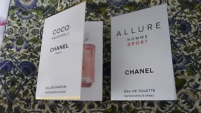 £10 • Buy Chanel Samples (2) In Pouch
