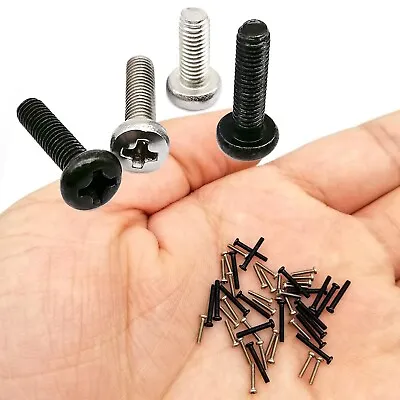 M1-M4 Small Micro Screw For Electronics Laptop Computer Phone Camera Toys Repair • £4.43