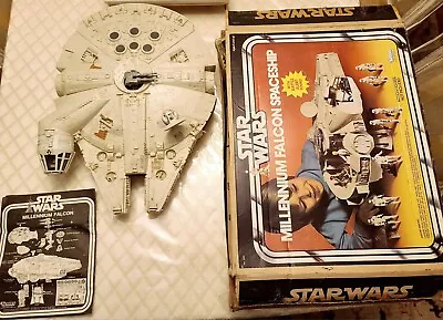 Vintage Original 1979 Kenner Star Wars Millenium Falcon Box And Instructions • $149