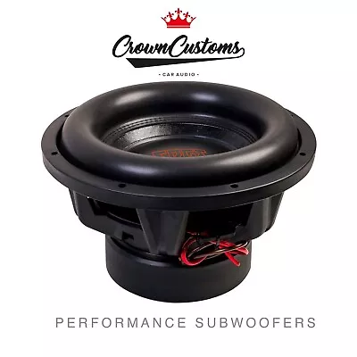 Edge 12 Inch Car Subwoofer 3000 Watts Max Bass Speaker Car Audio Edp122spl • £179.49