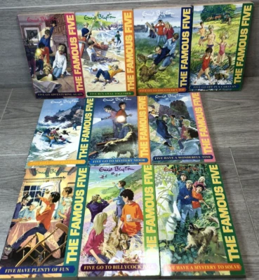 £14 • Buy 10 X Famous Five Books Bundle Lot Set Enid Blyton Paperback VGC