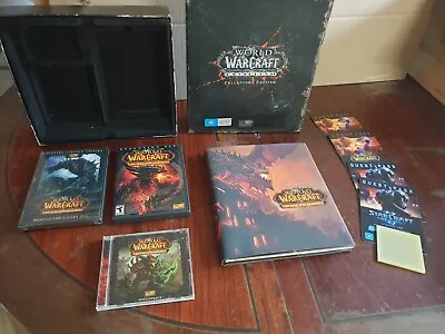 World Of Warcraft: Cataclysm Collector's Edition ~ Nice Box Set TRACKED EXPRESS  • $100