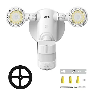 SANSI 25W 3000lm LED Security Light Infrared Motion Sensor Outdoor Flood Light • $37.19