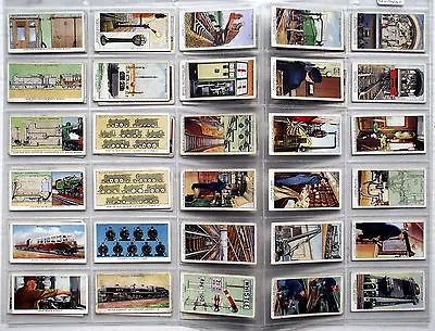 £7.99 • Buy Wills Cigarette Cards Railway Equipment 1939. Complete Set Of 50.