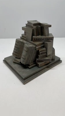 $25 • Buy Rebor Oddities Extinction Bronze Version 2lbs Book Pile Base Only