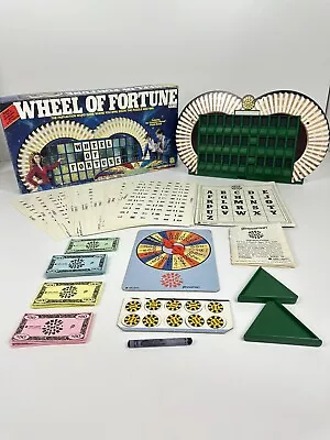 Vtg Wheel Of Fortune Board Game 1985 By Pressman Merv Griffin #5555 Complete CIB • $14.54