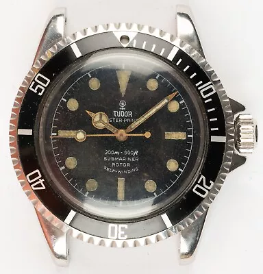 Vintage 1962 Tudor Oyster Prince Submariner Watch Ref 7928 Pointed Crown Guards! • $2091