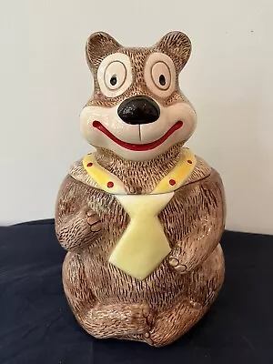 Boy Scout Teddy Bear Cookie Jar Classics By Jonal • $7.99