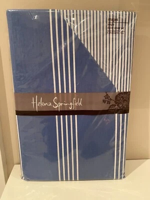 £19.99 • Buy Helena Springfield Henley Blue Reversible Single Duvet Cover Set Nautical Stripe