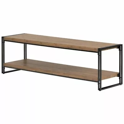 South Shore Gimetri 60  TV Stand In Rustic Bamboo • $177.57