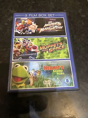 Muppets From Space/Muppets Take Manhattan/Kermit's Swamp... DVD (2011) 3 Disc • £2.99