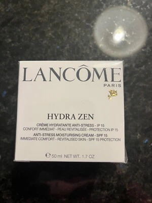 £5.50 • Buy Lancome Hydra Zen Nuit Anti-Stress Moisturising Day Cream 50ml. Spf 15