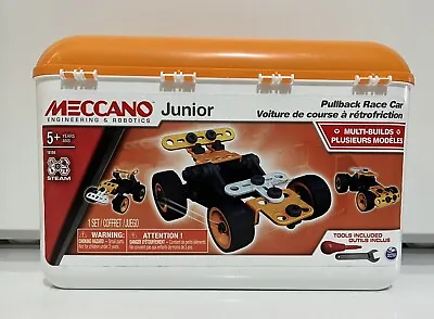 £12 • Buy Meccano Junior Toolbox Pullback Race Car New Not Used Set 16104