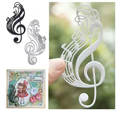 £2.99 • Buy Music Note Metal Cutting Dies Scrapbooking Embossing Stencils Paper Card Craft