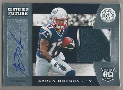 2013 Panini Totally Certified Future Prime Aaron Dobson Rookie Auto /49  #1 Read • $7.95