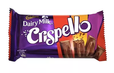 Cadbury Dairy Milk Crispello Chocolate 20 30 40 X 36g Bars Best Before 17/06/24 • £12.99