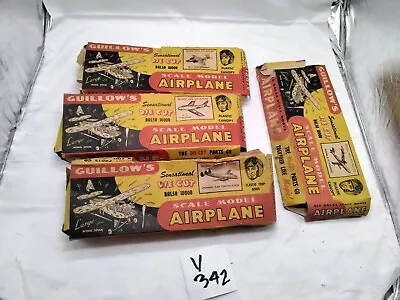 1951 Guillow’s Sensational Die Cut Balsa Wood Model Kits *CHOICE* • $20.95