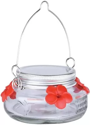 Nature's Way Bird Products (#MJF1) Mason Jar Hummingbird Dish Feeder • $14.90