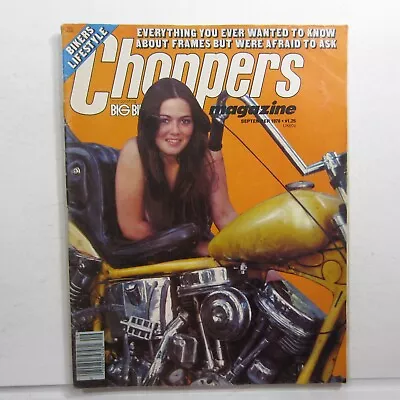 Choppers Motorcycle Sep 1978 Bakersfield Jamboree Drag Carlsbad • $16.25