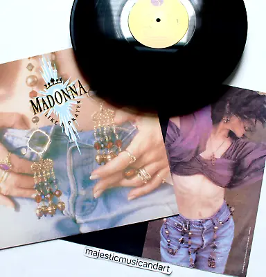 Original 1989 Direct Metal Master Madonna Like A Prayer Vinyl Lp Ex Prince Song • $99.99