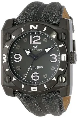 Viceroy Men's 432119-55  Rebel  Black Stainless Steel Watch NEW MSRP $510 • $89.99