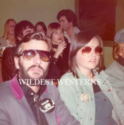 Rare Photo C RINGO STARR Beatles CANDID The Who KEITH MOON • $49.95