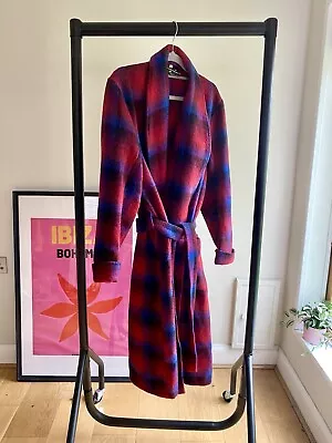Vintage 100% Wool Belted Spring Maxi Coat Size M • £85