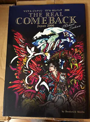 Michael Jackson The Real Comeback Japan 2006 Japan Photo Book Text By English • $44.99