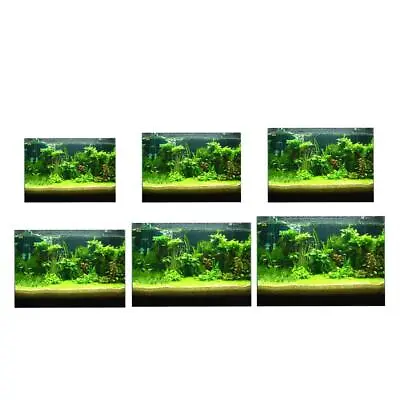 Aquarium Background Poster Fish Tank Backdrop Vivid PVC 3D Single Sided • $18.06