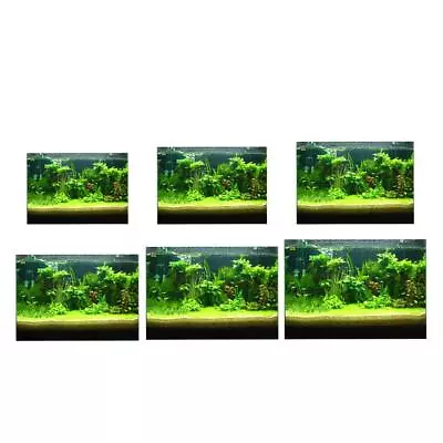 Aquarium Background Poster Fish Tank Backdrop Vivid PVC 3D Single Sided • $21.11