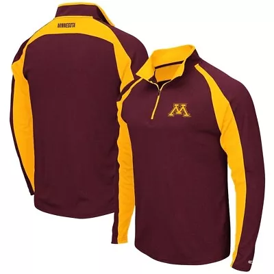 NCAA Minnesota Golden Gophers 1/4 Zip Maroon Jacket Lightweight Men’s Size M • $32.29