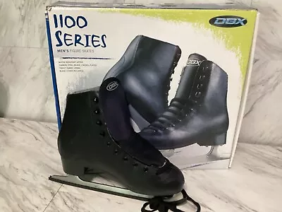 Mens Figure Skates 1100 Series DBX Black Ice Skates Size 8 Brand New • $45