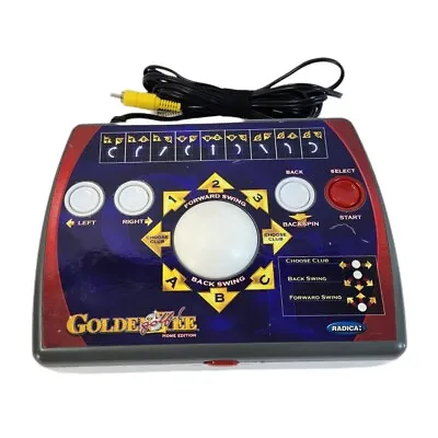 GOLDEN TEE GOLF Home Edition Radica Plug And Play Classic TV Game Arcade Works  • $29.99