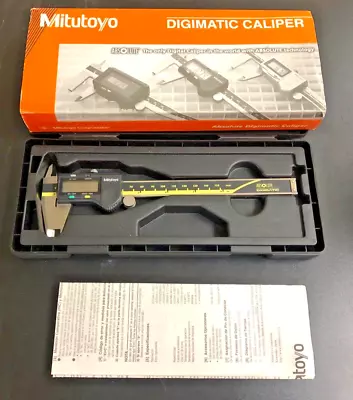 Mitutoyo Digimatic Absolute 6” Caliper 500-196-20 Made In JAPAN • $85