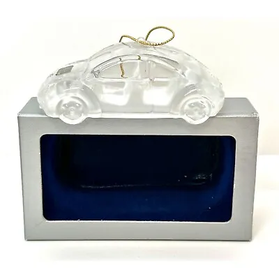 Mikasa Volkswagen VW Bug Car Glass Crystal Ornament • $14.95