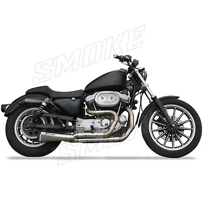 Custom Exhaust Fits For Sportster 1200/883 Model 2 Into 1 • $430