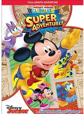 Disney Mickey Mouse Clubhouse: Super Adventure - DVD -  Very Good - - - 1 -  - W • $6.99