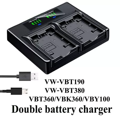 USB Battery Charger For Panasonic HC-750EB 770EB 989 V110 V130 V160 V180 V201 • $10.99