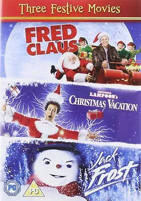 Festive Film Collection (Jack Frost/Fred Claus/National Lampoons Xmas Vacation) • £4.99